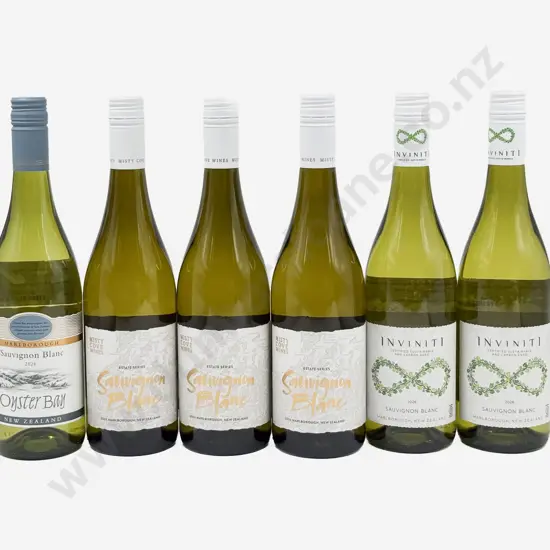 Six NZ Assorted Sauvignon Blanc