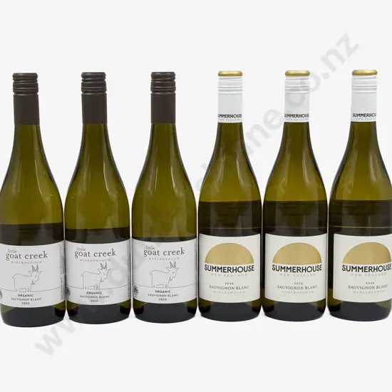 Six NZ Assorted Sauvignon Blanc