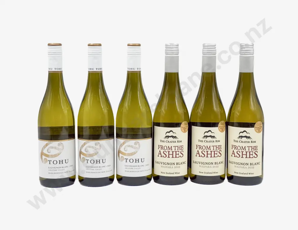 Six NZ Assorted Sauvignon Blanc Image 1++