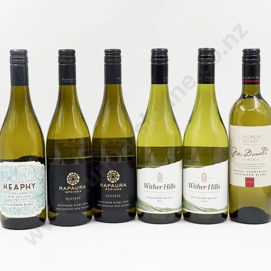 Six NZ Assorted Sauvignon Blanc