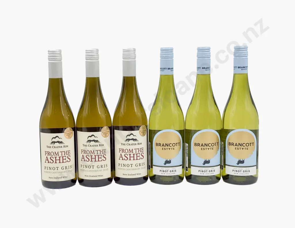 Six NZ Assorted Pinot Gris Image 1++