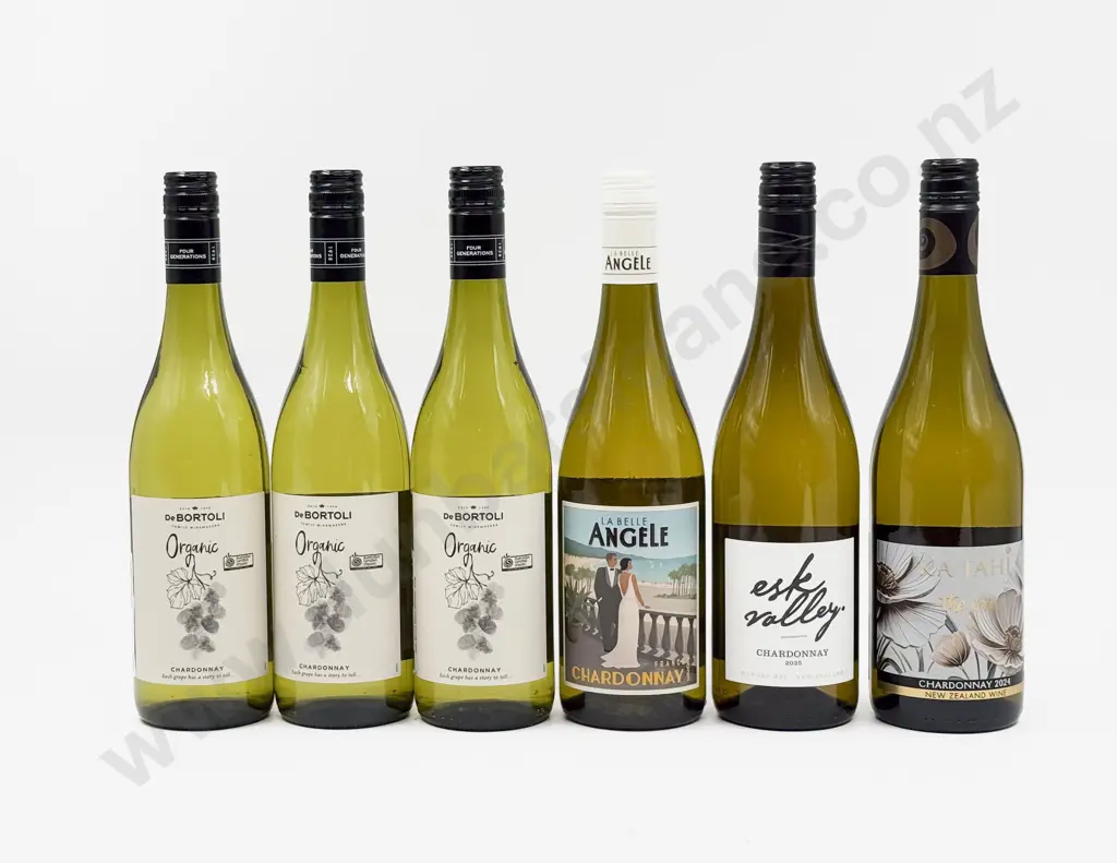 Six Assorted Chardonnay Image 1++