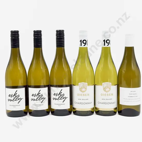 Six NZ Assorted Chardonnay