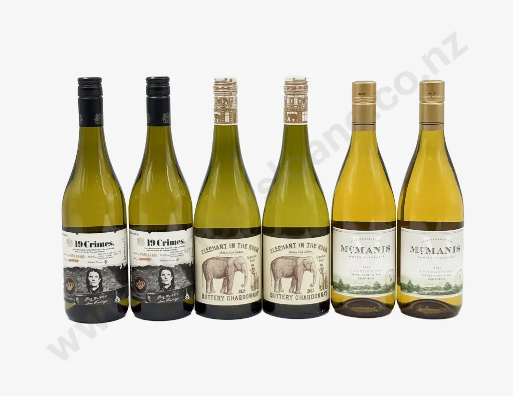 Six International Assorted Chardonnay Image 1++