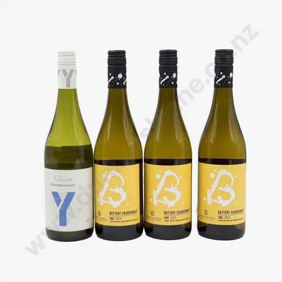 Four Australian Assorted Chardonnay