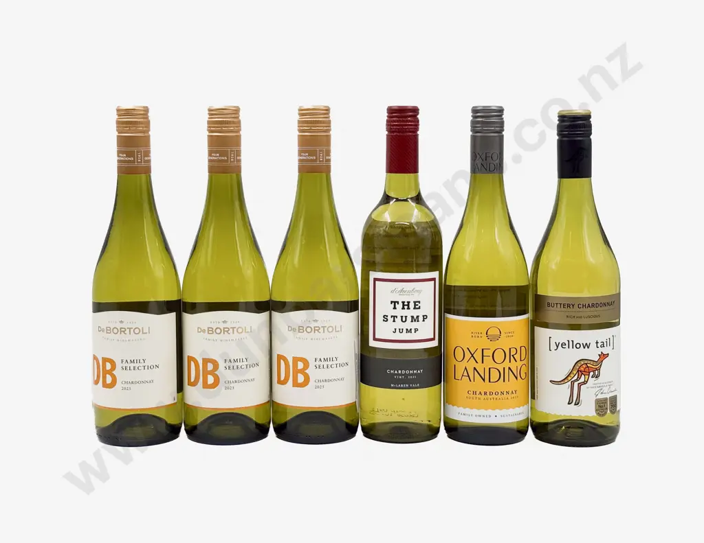 Six Australian Assorted Chardonnay Image 1++