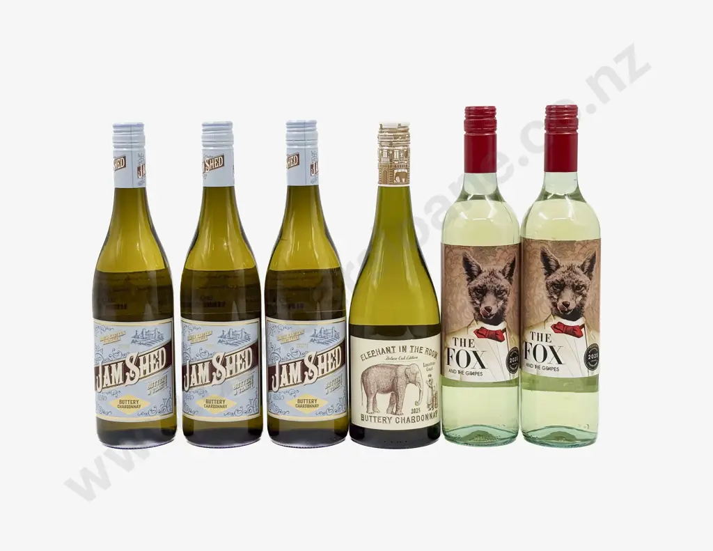 Six Australian Assorted Chardonnay Image 1++