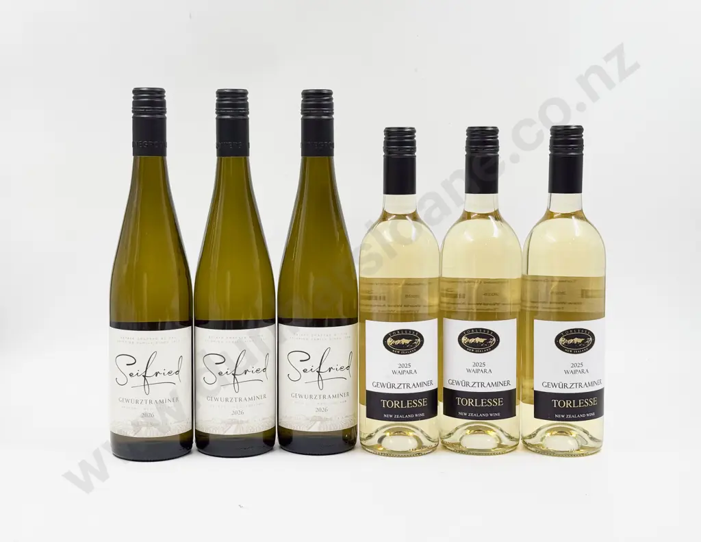 Six NZ Assorted Gewurztraminer Image 1++