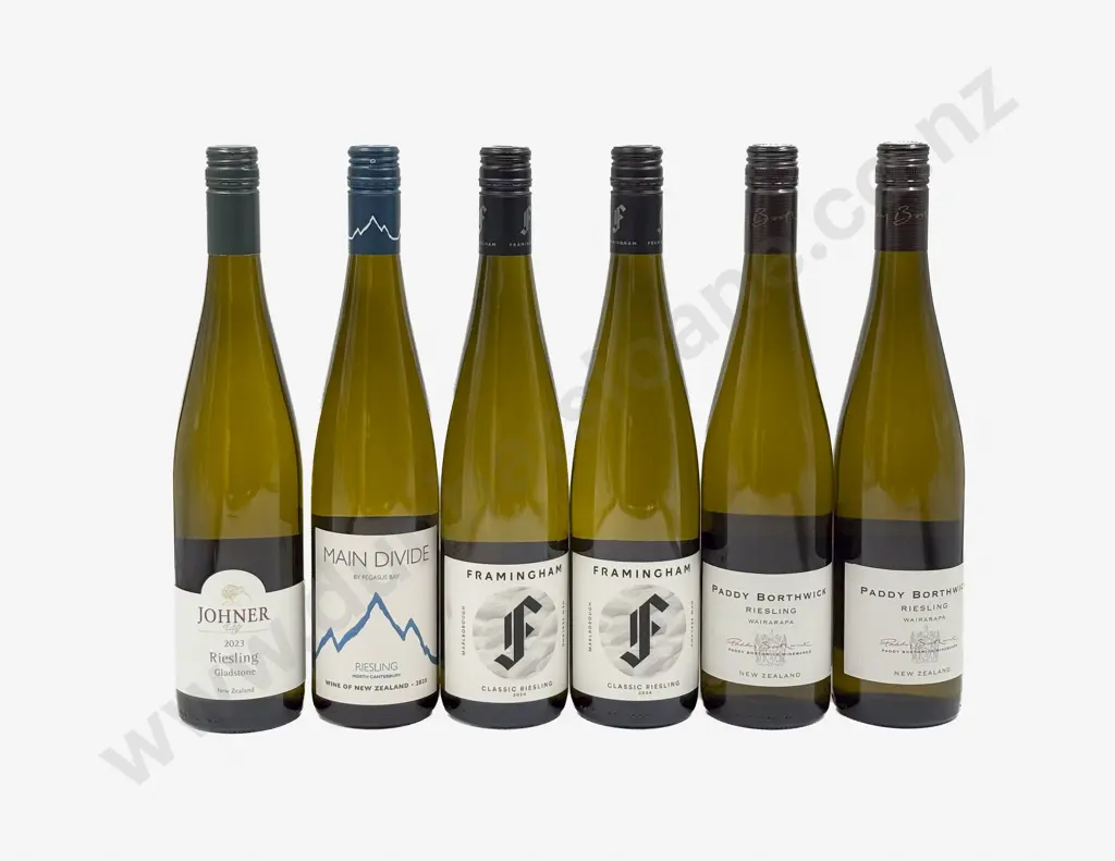 Six NZ Assorted Riesling Image 1++
