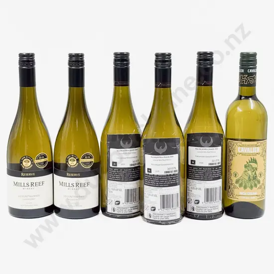 Five NZ Gewurztraminer & One NZ Cavalier