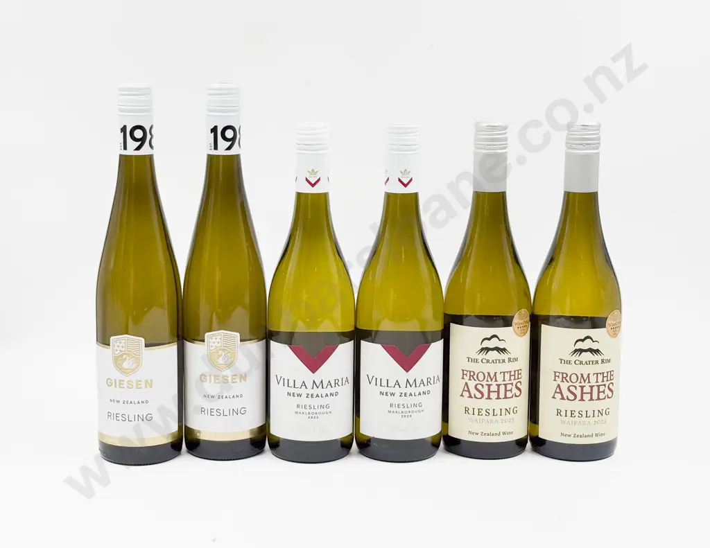 Six NZ Assorted Riesling Image 1++