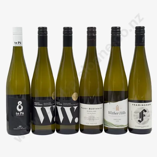 Six NZ Assorted Riesling