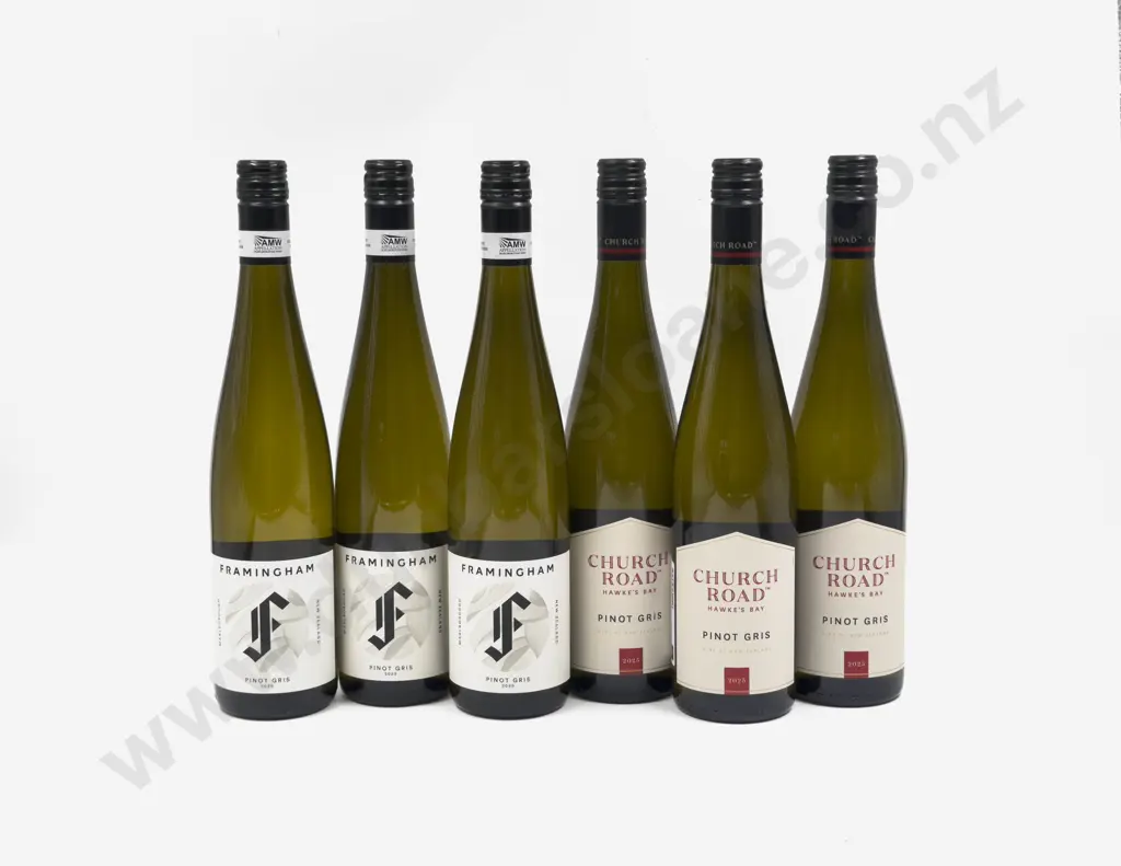 Six NZ Assorted Pinot Gris Image 1++