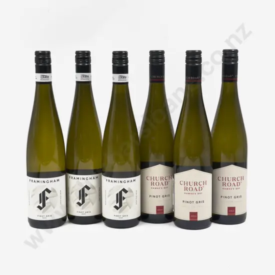 Six NZ Assorted Pinot Gris