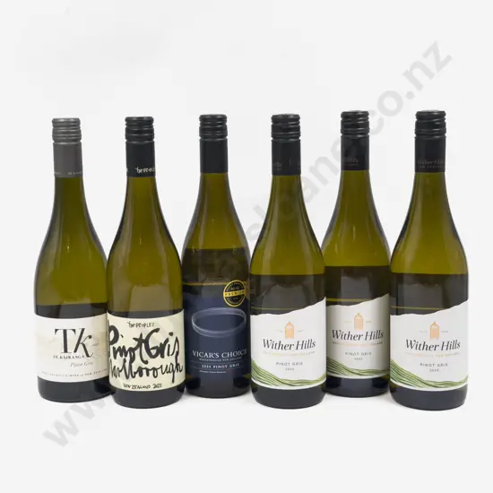 Six NZ Assorted Pinot Gris