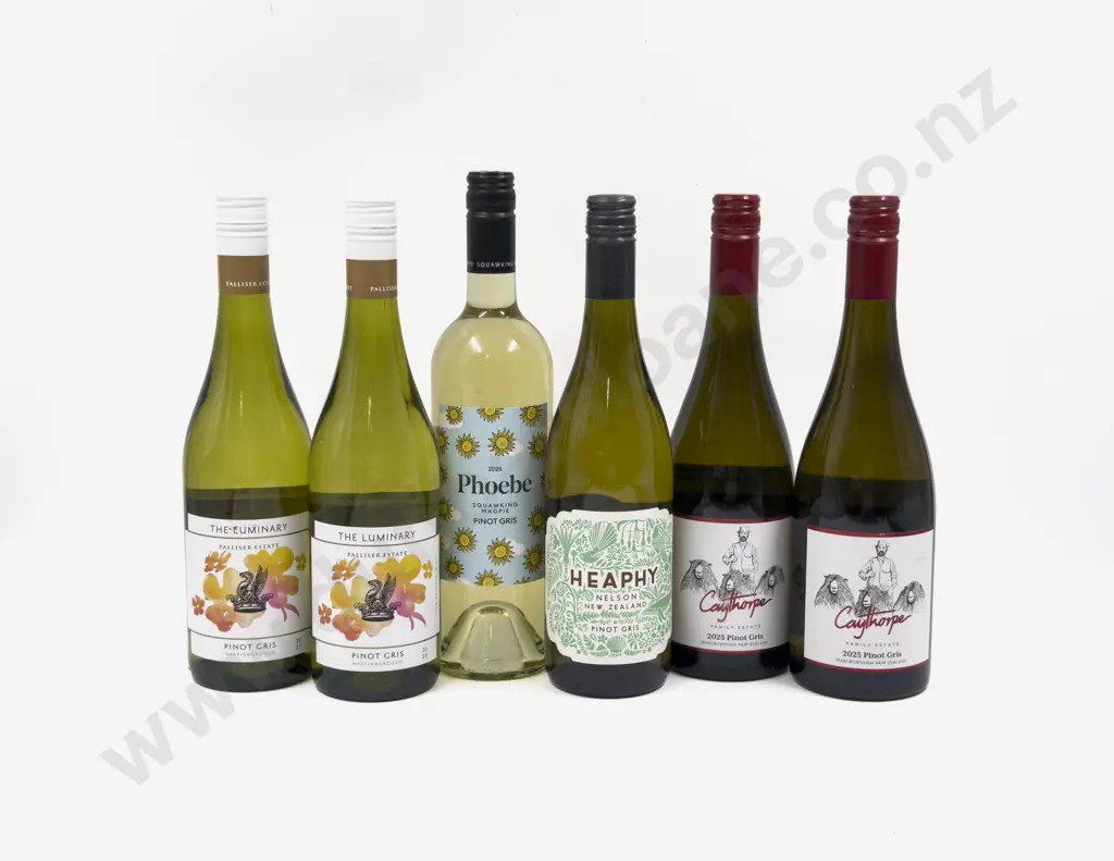Six NZ Asasorted Pinot Gris Image 1++