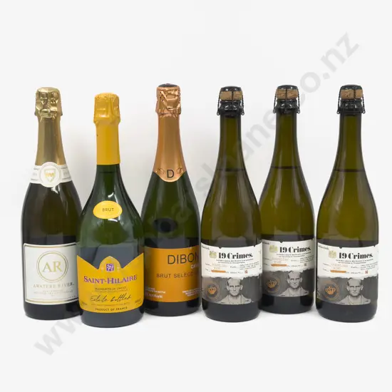Six Assorted Sparking Wine