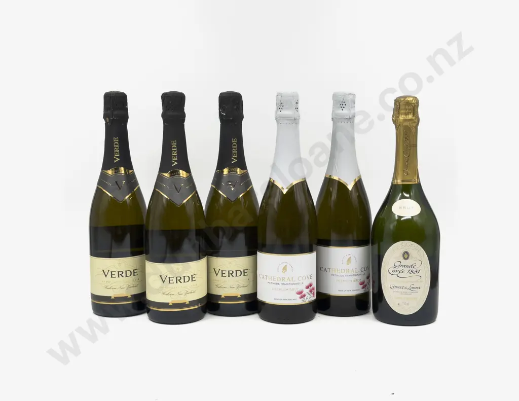 Six Assorted Sparking Wine Image 1++