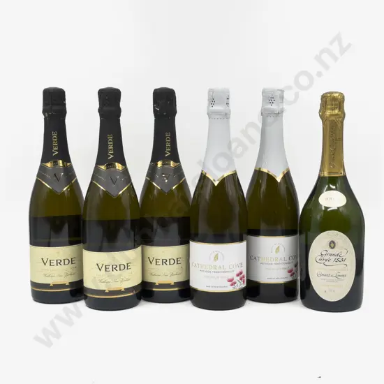 Six Assorted Sparking Wine
