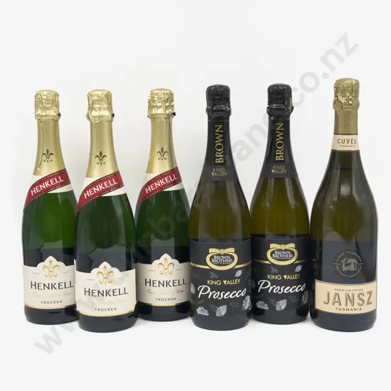 Six Assorted Sparking Wine