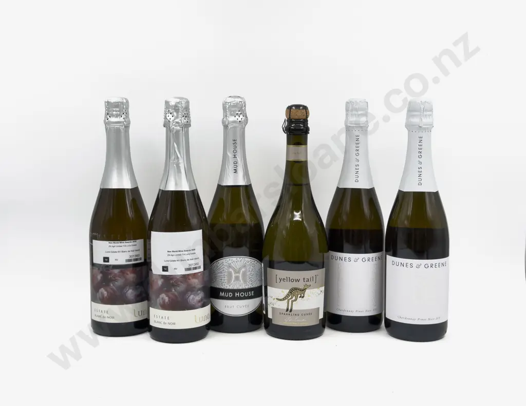 Six Assorted Sparking Wine Image 1++