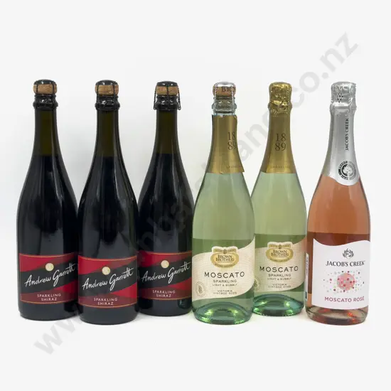 Six Assorted Sparking Wine