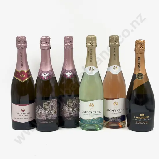 Six Assorted Sparking Wine