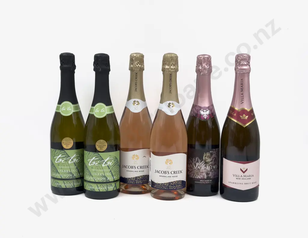 Six Assorted Sparking Wine Image 1++