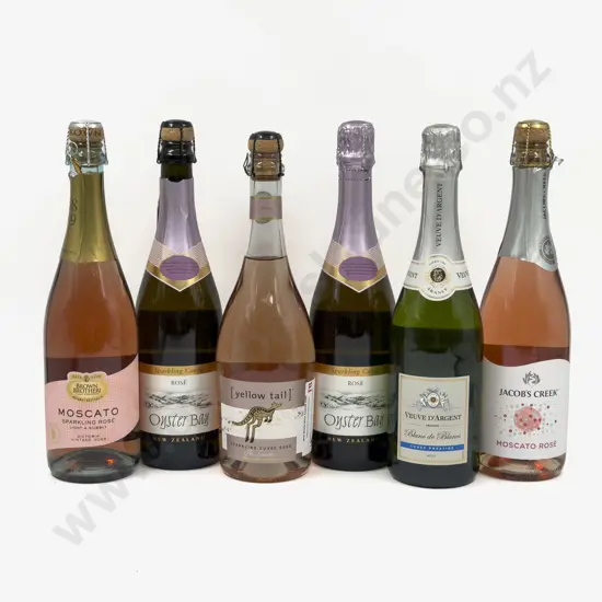 Six Assorted Sparking Wine
