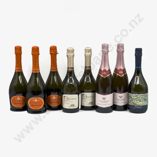 Six Assorted Prosecco & Two Sparkling Wine