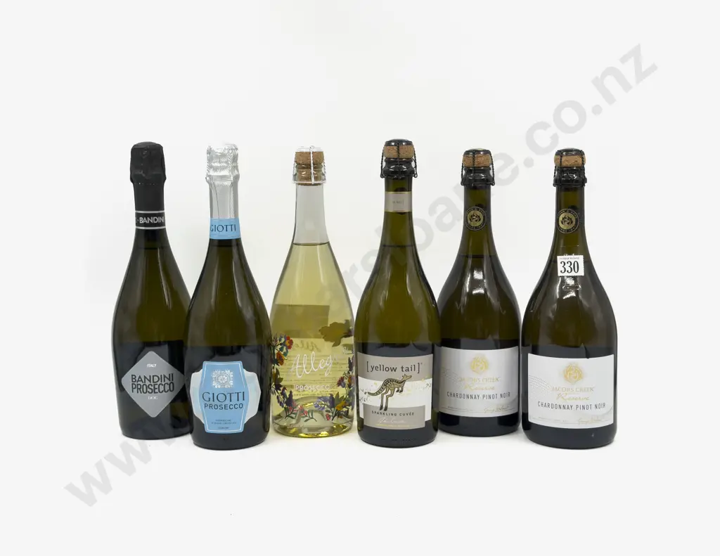 Six Assorted Sparkling Wine Image 1++