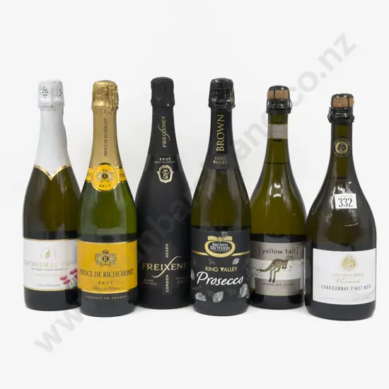 Six Assorted Sparkling Wine