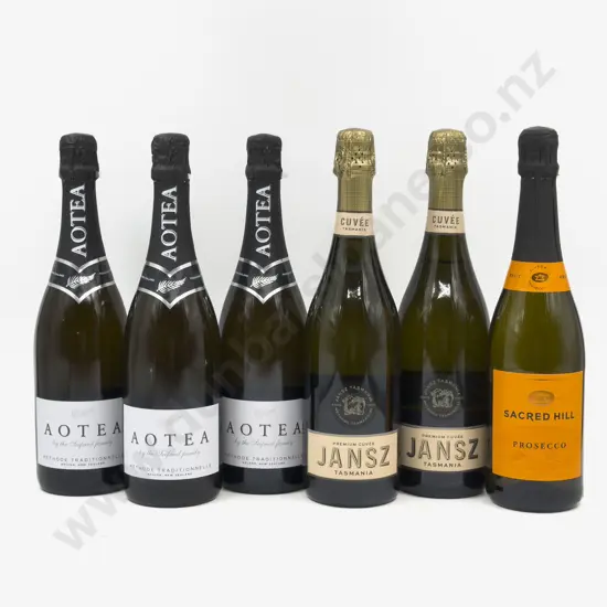 Six Assorted Sparkling Wine