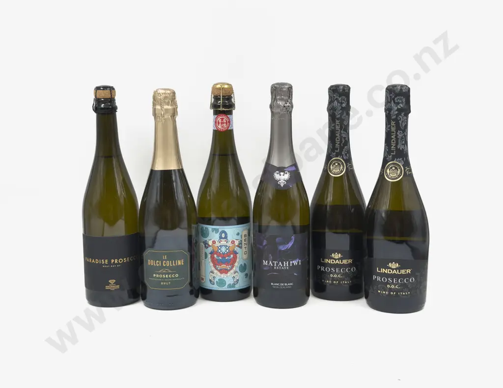Six Assorted Sparkling Wine Image 1++