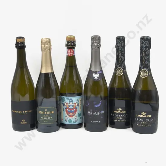 Six Assorted Sparkling Wine