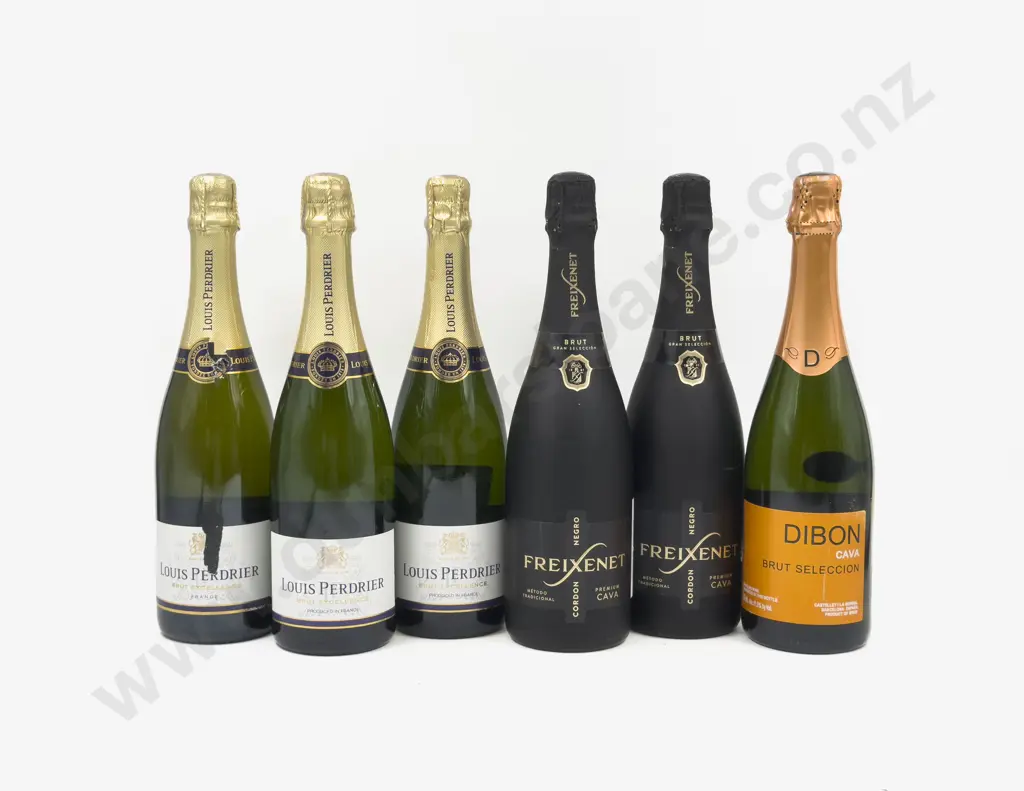Six Assorted Sparkling Wine Image 1++