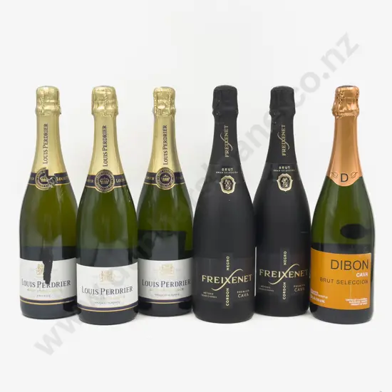 Six Assorted Sparkling Wine