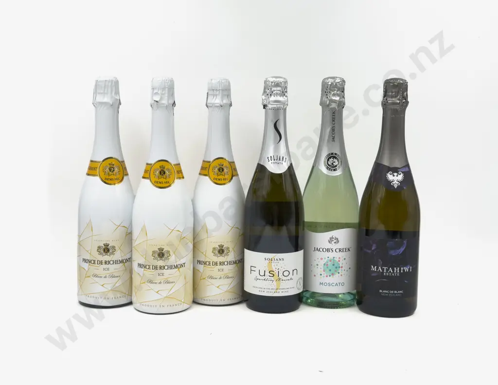 Six Assorted Sparkling Wine Image 1++