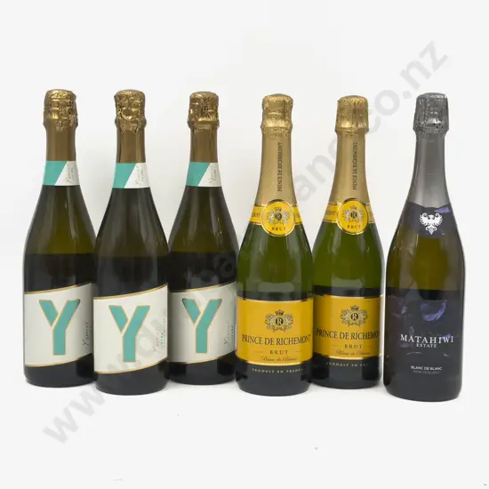 Six Assorted Sparkling Wine