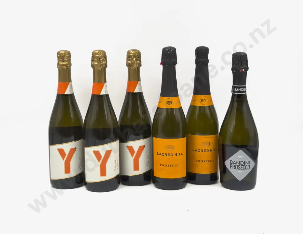 Six Assorted Sparkling Wine Image 1++