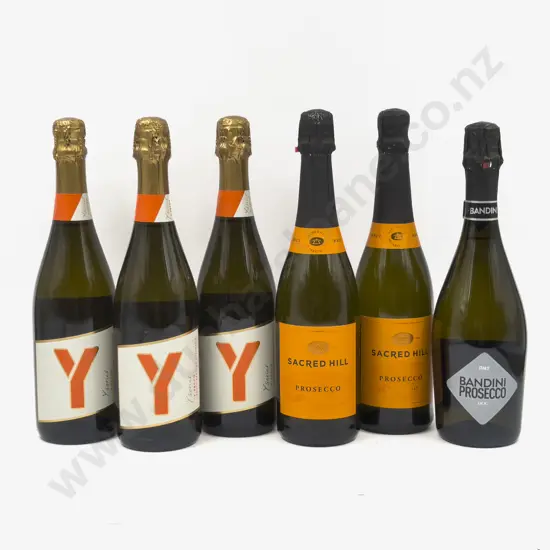 Six Assorted Sparkling Wine