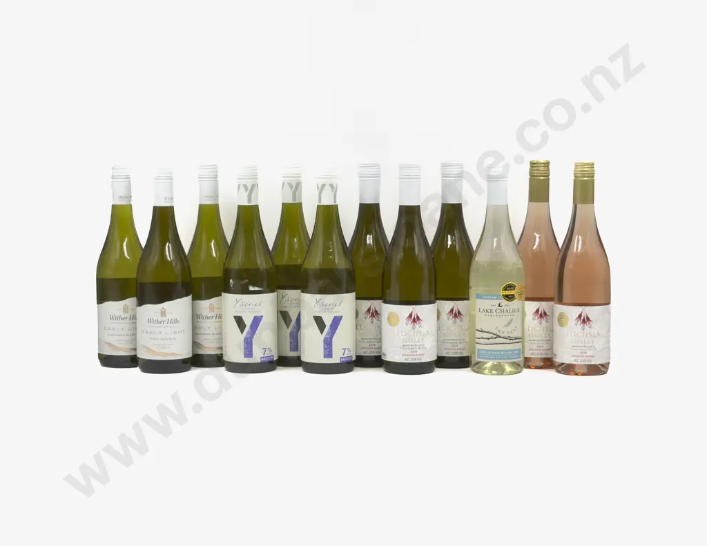 Twelve Assorted Low Alcohol White & Rose Wines Image 1++