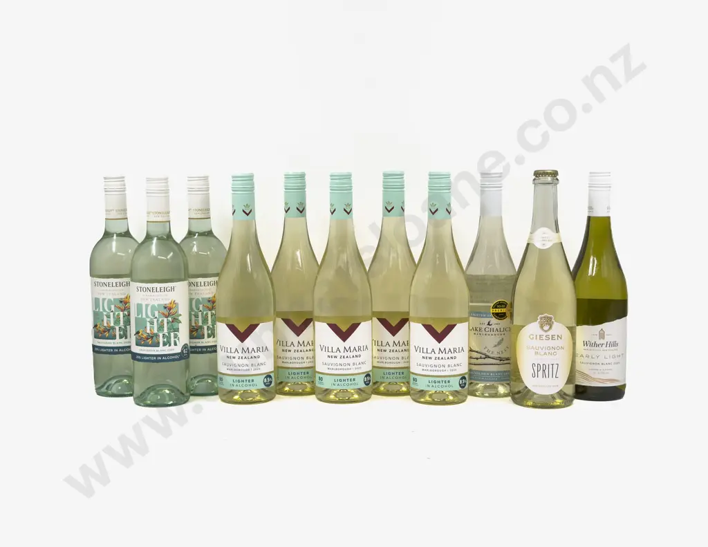 Eleven NZ Low Alcohol White Wines Image 1++