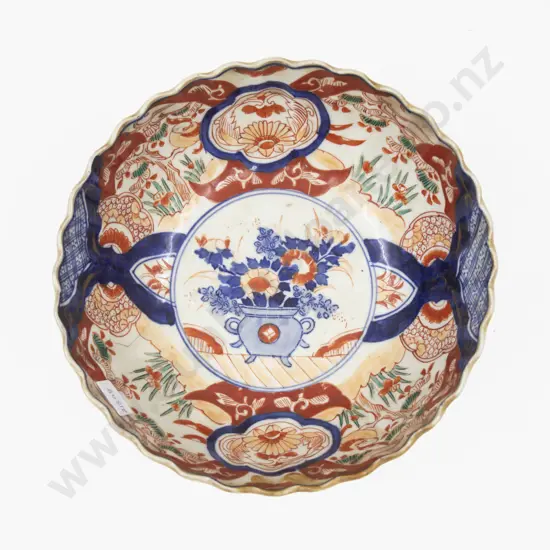 Late C19th Japanese Imari Fruit Bowl