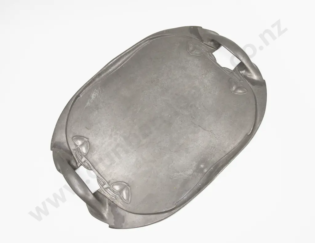 Archibald Knox for Liberty & Co Tudric Pewter Tray Image 1++