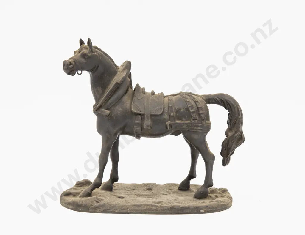 Small Spelter Figure of a Horse Image 1++