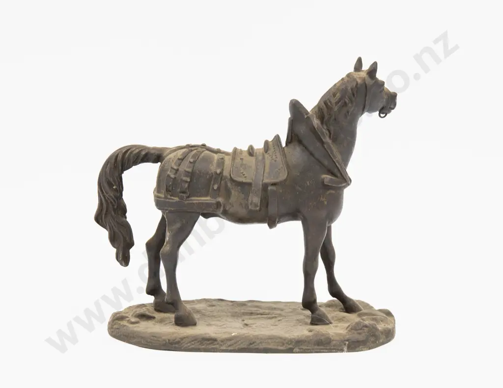 Small Spelter Figure of a Horse Image 1++