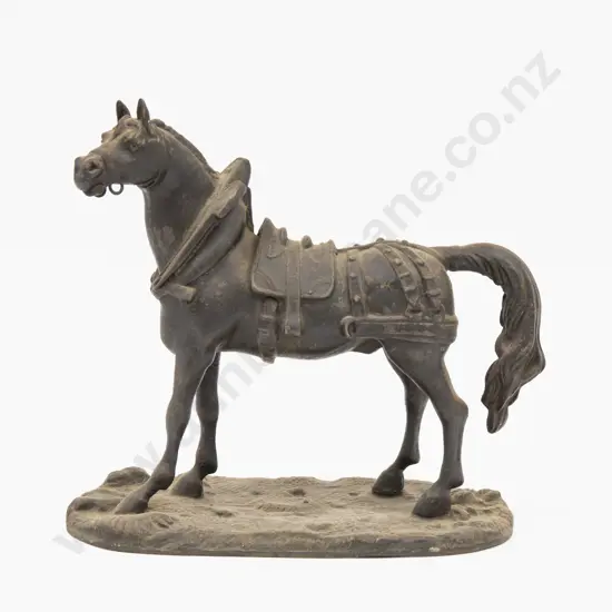 Small Spelter Figure of a Horse