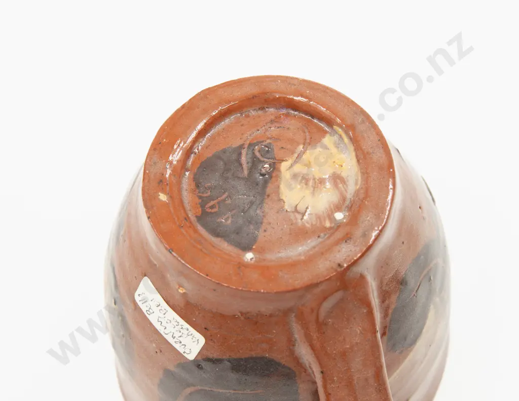 Quentin Bell Glazed Terracotta Jug Image 1++