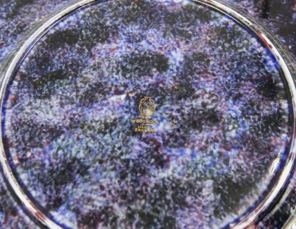 Wedgwood Fairyland Lustre "Imps on a Bridge" Pattern Plate by Daisy Makeig-Jones Image 1++